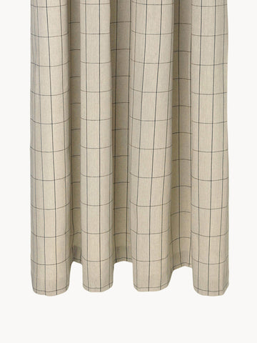 Chambray Organic Cotton Shower Curtain, Water-Repellent