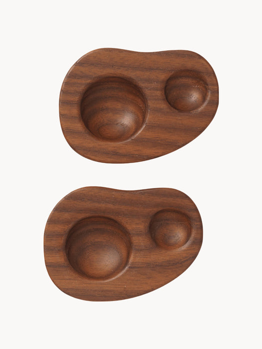 Ash Wood Egg Cups Cairn Set of 2