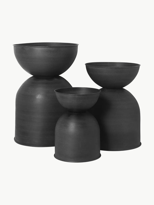 Hourglass Plant Pot, H 43 cm