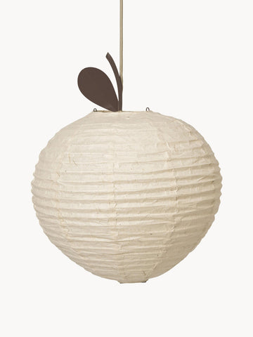 Apple Handmade Washi Paper Lampshade