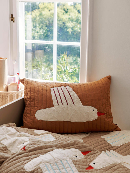 Bird Organic Cotton Cushion