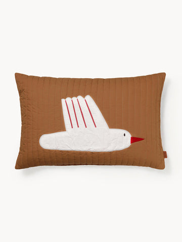 Bird Organic Cotton Cushion