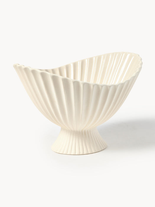 Stoneware Decorative Bowl Fountain W 28 cm