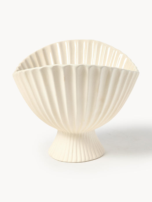 Stoneware Decorative Bowl Fountain W 28 cm