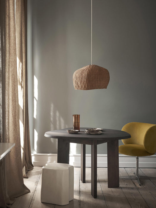 Concrete Stool Staffa in An Organic Shape