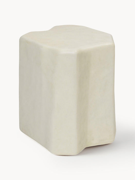 Concrete Stool Staffa in An Organic Shape