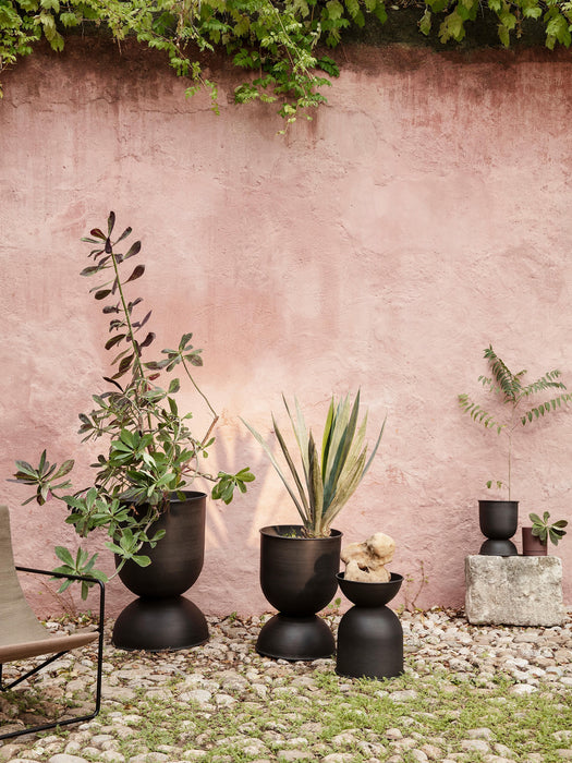 Plant Pot Hourglass H 30 cm