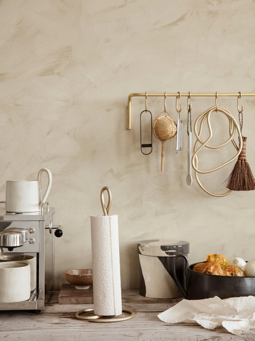 Curvature Handmade Metal Kitchen Roll Holder