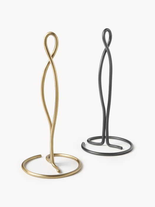 Curvature Handmade Metal Kitchen Roll Holder