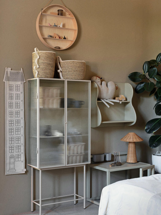 Slope Wooden Wall-Mounted Shelf