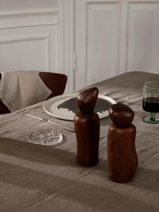 Pebble Ash Wood Spice Mill