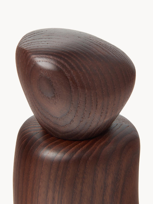 Pebble Ash Wood Spice Mill