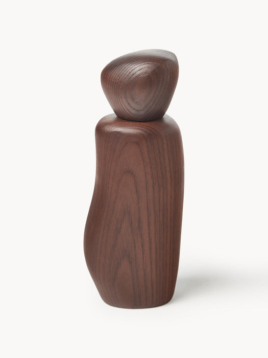 Pebble Ash Wood Spice Mill