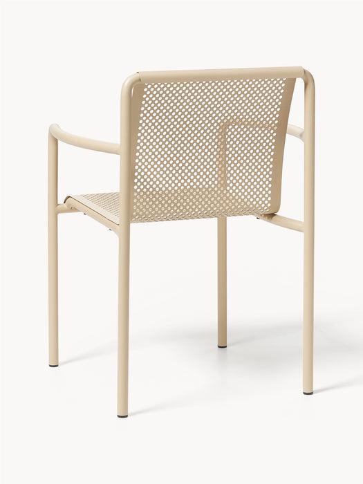 Garden Dining Chairs Dapple with Armrests Set of 2