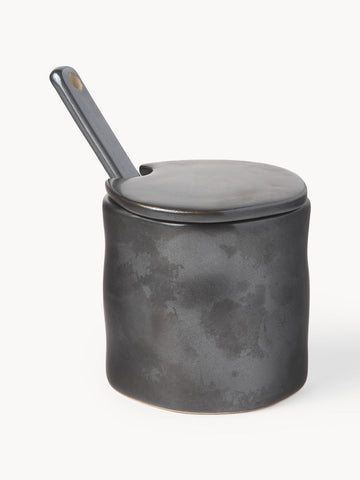 Flow Storage Jar with Serving Spoon, Set of 3