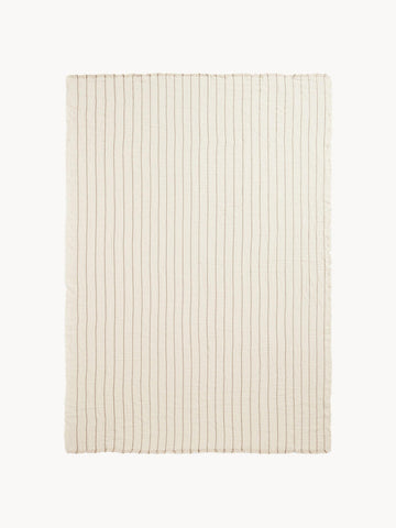 Aires Cotton Bedspread with Striped Pattern