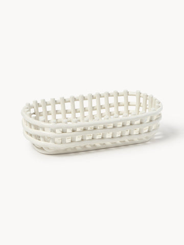 Nalan Handmade Ceramic Storage Basket