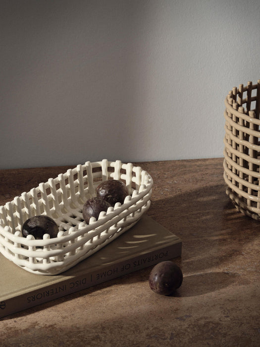 Nalan Handmade Ceramic Storage Basket