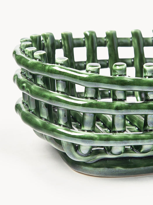 Nalan Handmade Ceramic Storage Basket