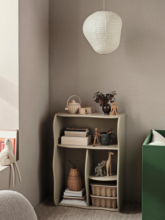 Wooden Shelving Unit Slope