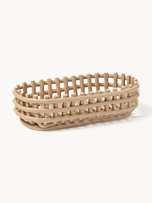 Nalan Handmade Ceramic Storage Basket