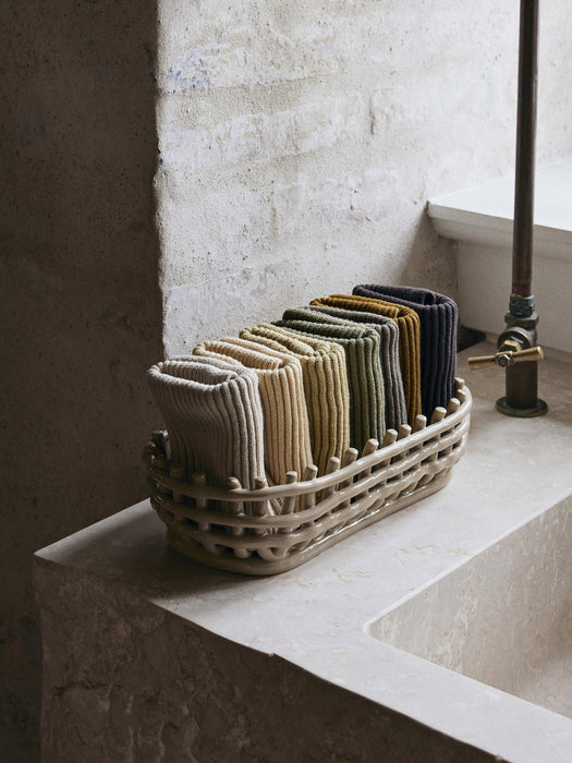 Nalan Handmade Ceramic Storage Basket