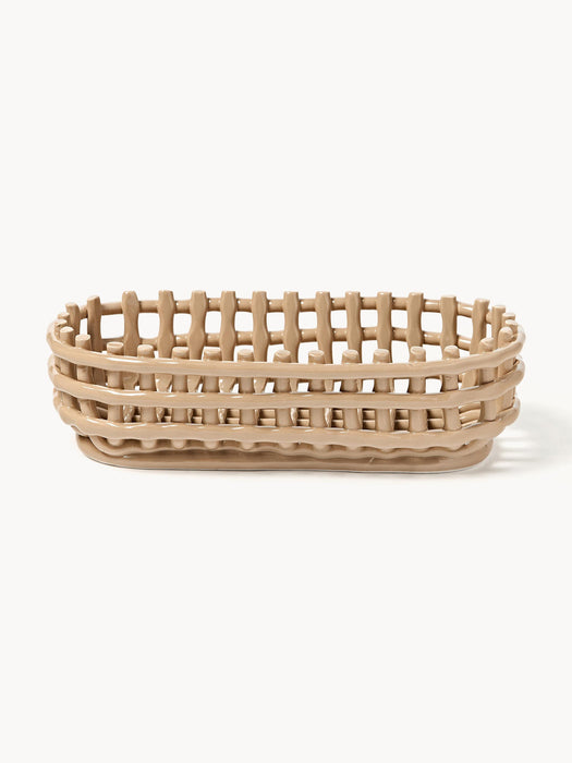 Nalan Handmade Ceramic Storage Basket