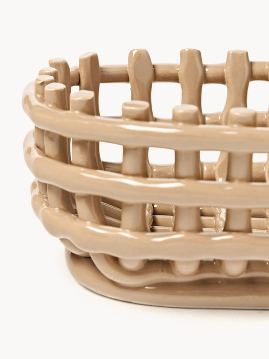 Nalan Handmade Ceramic Storage Basket