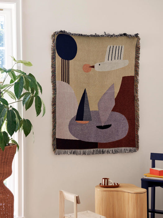 Organic Cotton Blanket Bird