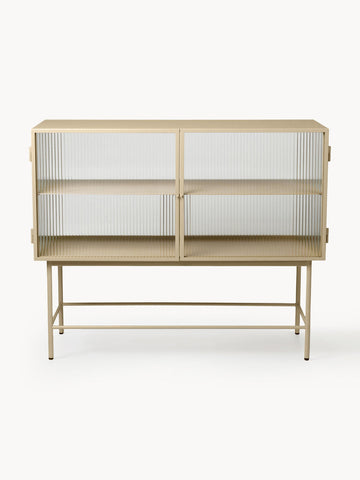 Haze Display Cabinet with Glass Doors