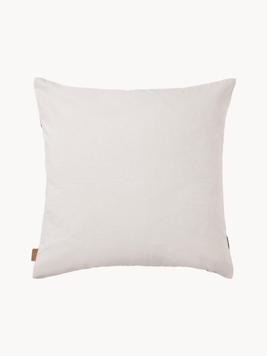 Hand-Stitched Cotton Cushion Pose