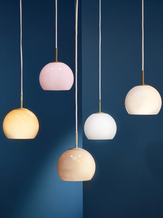 Small Pendant Light Ball Various Sizes