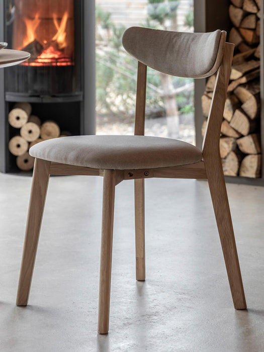 Upholstered Dining Chairs Hatfield Set of 2