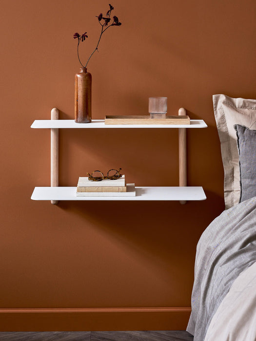 Nivo Oak Wood Wall Shelf