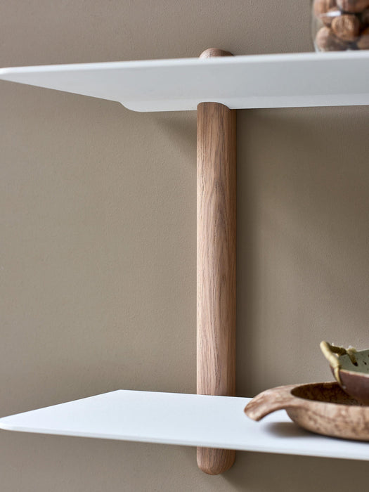 Nivo Oak Wood Wall Shelf