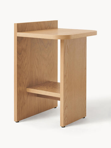 Ismo Oak Wood Side Table
