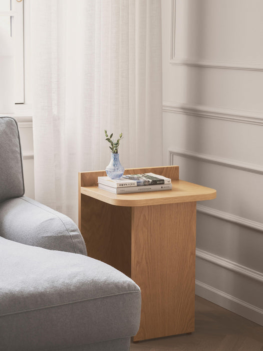 Ismo Oak Wood Side Table