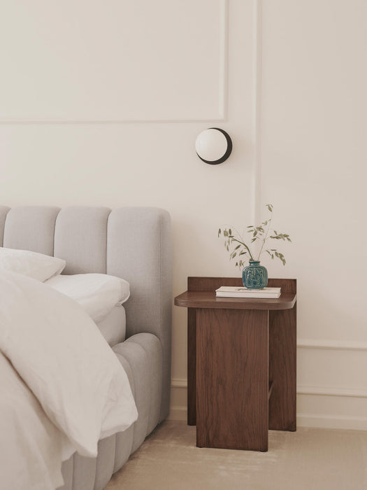Ismo Oak Wood Side Table