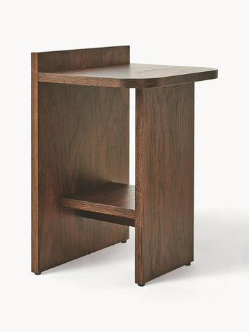 Ismo Oak Wood Side Table
