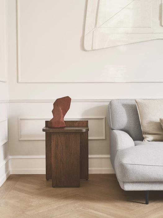 Ismo Oak Wood Side Table