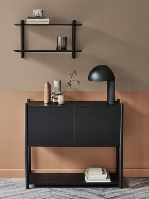 Nivo Ash Wood Wall Shelf