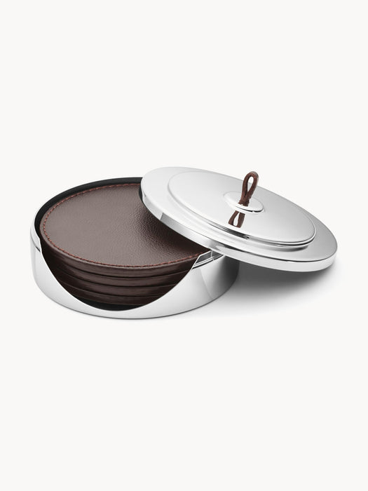 Manhattan Coasters with Container, Set of 5