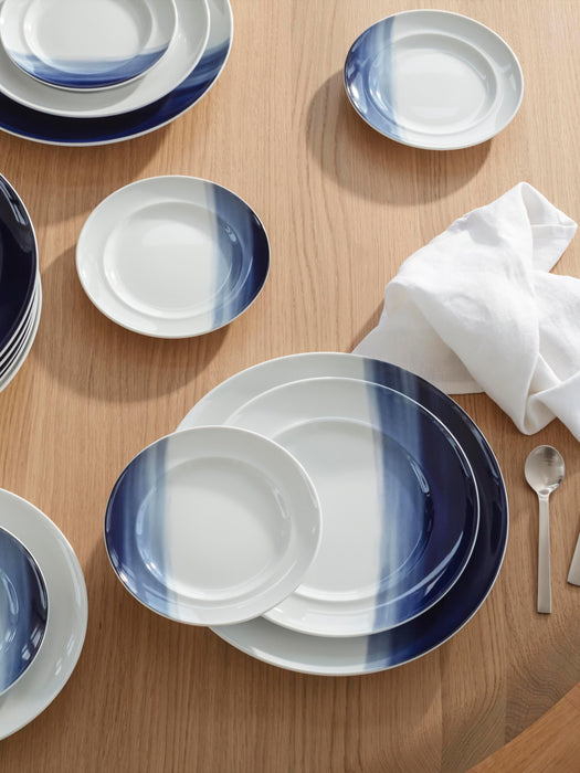 Porcelain Dinner Plates Koppel Set of 4