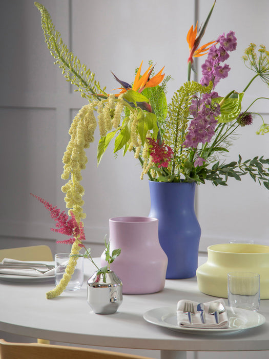 Dorotea Ceramic Vase, H 20 cm