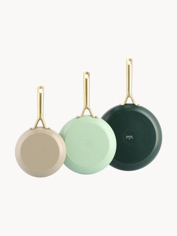 Frying Pans Shades with Non-Stick Coating, Set of 3