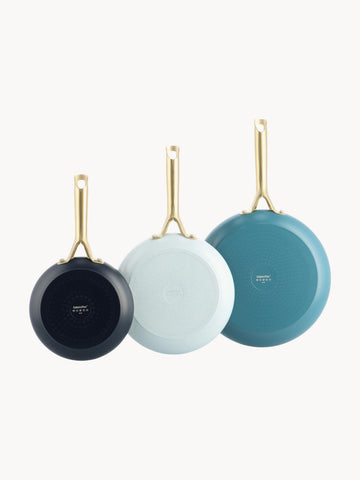 Frying Pans Shades with Non-Stick Coating, Set of 3