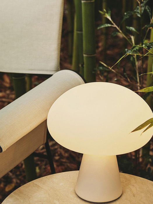 Mouth-Blown Portable LED Table Lamp Obello Dimmable