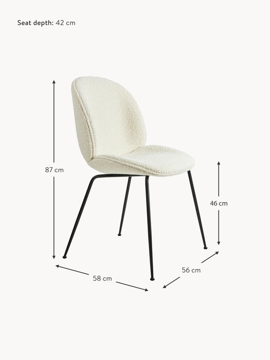 Boucl Dining Chair Beetle