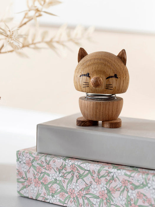 Oak Wood Decorative Object Fuzzle