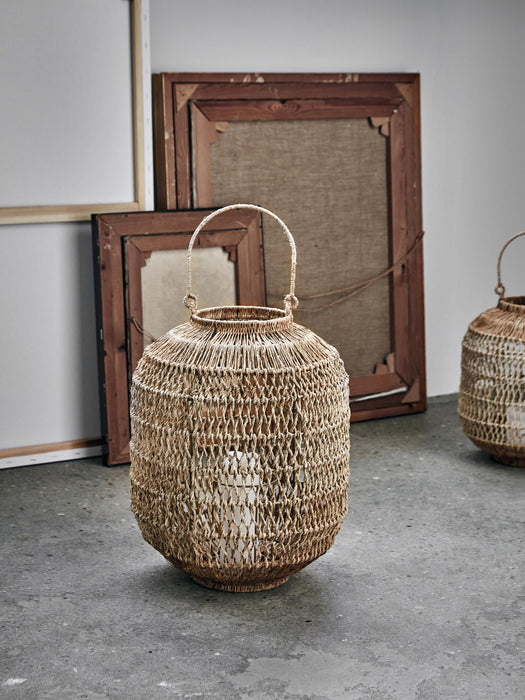 Handmade Jute Candle Holder Dive